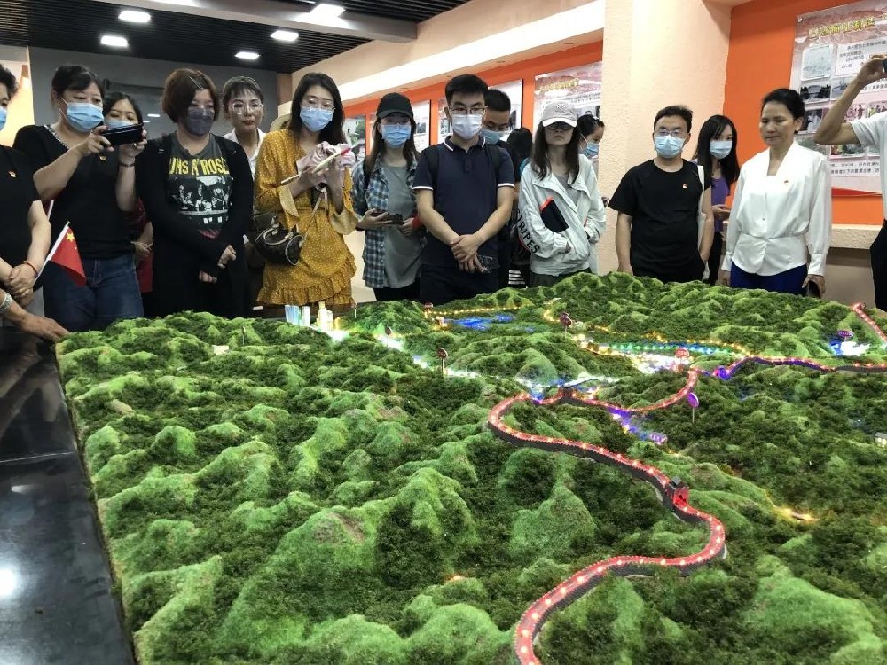 医联党委开展“百地百景薪火相传行”活动
